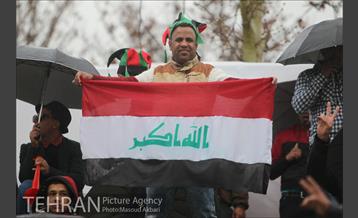 دیدار دو تیم فوتبال عراق و استرالیا