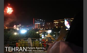 مراسم نورافشانی در شب عید غدیر 9