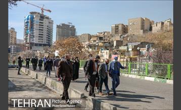 بازدید نمایندگان سازمان ملل از دره فرحزاد و محله اسلام آباد 28