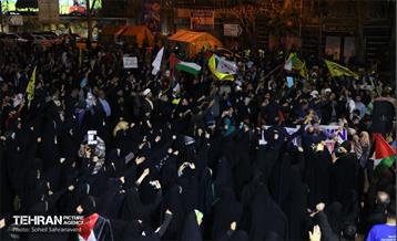 تجمع مردمی در محکومیت فاجعه بیمارستان شفا غزه 11