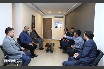 بازدید شهردار تهران از اردوی تیم ملی کشتی