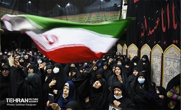تشییع پیکر شهید گمنام در مسجد حجت(عج) 14