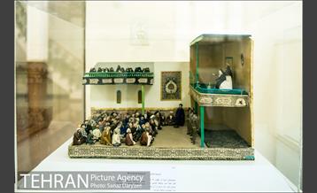 مجسمه مینیاتورهای جهانگیرارجمند در باغ موزه نگارستان 37