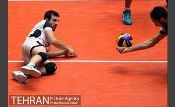 دیدار تیم های والیبال پیکان تهران و پارسه تهران