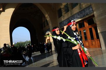 بدرقه خادمان و زائران اربعین 2