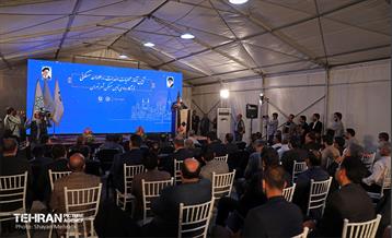 آیین کلنگ‌ زنی احداث ۳ هزار واحد مسکونی قرارگاه جهادی تامین مسکن شهر تهران 15