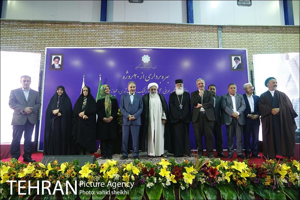 آیین افتتاح پروژه های عمرانی و فرهنگی منطقه ۸ 21