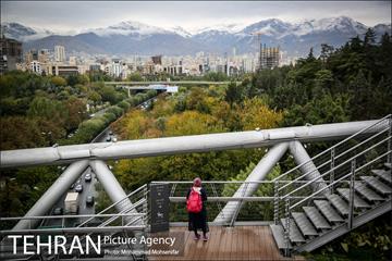بارش باران پاییزی در تهران 20