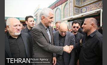 حضور سیدمحمدعلی افشانی شهردار تهران در کربلا 13