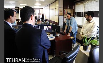 بازدید سرپرست مرکز ارتباطات از خبرگزاری فارس 16