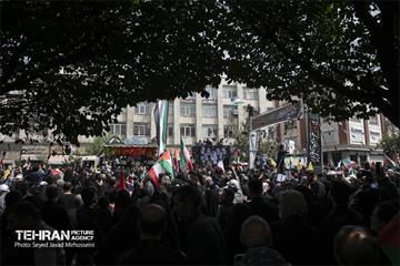 تشییع پیکر شهید اسماعیل هنیه در تهران - 3 19