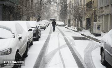 روز برفی تهران 7
