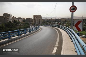 به وقت خدمت؛ تقاطع غیرهمسطح بزرگراه شهید باقری و زین‌الدین 22