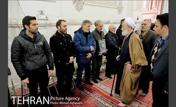 مراسم ختم شهدای آتش نشان 14