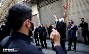 عزاداری تاسوعای حسینی در بازار تهران 14