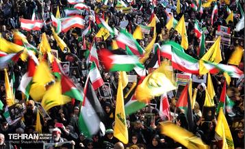 تجمع قدردانی از عملیات وعده صادق ۲ در میدان امام حسین (ع) 23