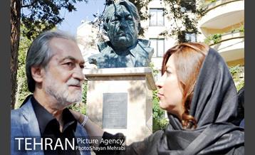 رونمایی از سردیس عزت الله انتظامی 22