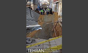 رانش زمین در خیابان مولوی -2 8