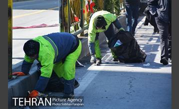 خدمات رسانی شهرداری تهران در راهپیمایی 22 بهمن 6