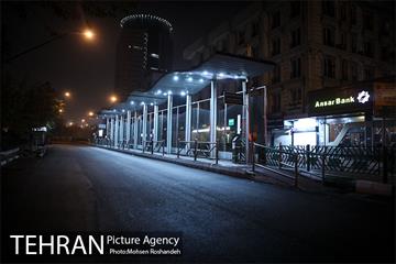 تهران پس از ساعت بیست و یک  4