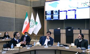 بازدید اعضا شورا شهر تهران از سازمان مدیریت بحران  18