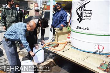ضدعفونی معابر سطح شهر  22