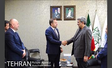 دیدار عبدالله اسکاکا شهردار سارایوو با پیروز حناچی شهردار تهران 6