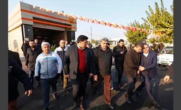 آیین بهره برداری از 17 پروژه مدیریت شهری در منطقه  2