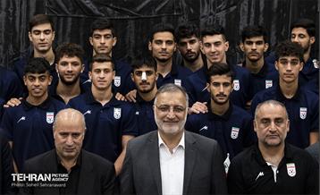 بازدید شهردار تهران از کمپ تیم‌های ملی فوتبال 2