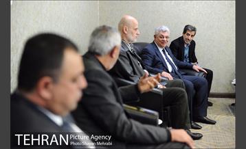 دیدار محمد سعید رئیس سازمان شهرهای متحد با پیروز حناچی شهردار تهران 8