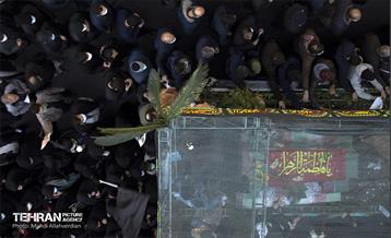مراسم تشییع پیکر ۱۵۰ شهید گمنام در تهران 13