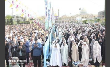 نماز عید سعید فطر در حرم حضرت عبدالعظیم حسنی (ع) 17