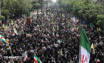 تشییع شهدای اقتدار ملی در تهران - 3  62