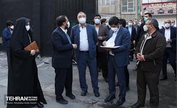 بازدید شهردار تهران از منطقه 14