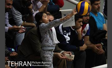 دیدار بانک سرمایه و پیکان در لیگ برتر والیبال 14