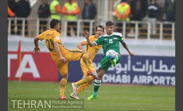 دیدار دو تیم فوتبال عراق و استرالیا