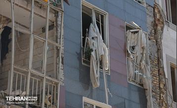 حمله موشکی رژیم صهیونیستی به یک ساختمان در محله شهرآرا 37