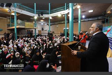 حضور شهردار تهران در حسینیه جماران تهران 16