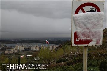 بهار بارانی تهران در روز طبیعت 5