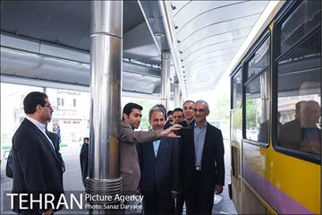 بازدید شهردار تهران از خطوط اتوبوسرانی  19