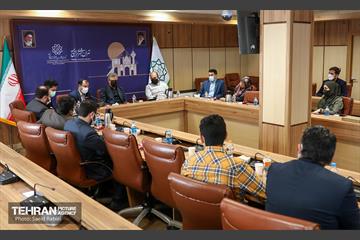 مراسم تودیع و معارفه رئیس مرکز ارتباطات و امور بین الملل شهرداری تهران 2