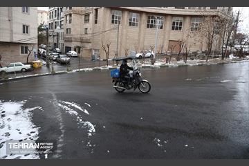 تهران بعد از برف 17