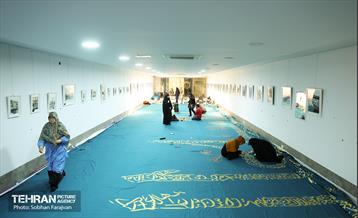 آیین کتیبه نویسی ویژه نیمه شعبان 1