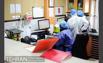 بخش بیماران کرونایی بیمارستان بوعلی 27