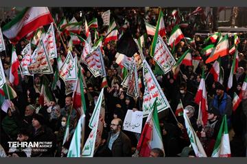 اجتماع مردم غیور تهران در قدردانی از همراهی جبهه مقاومت یمن 15