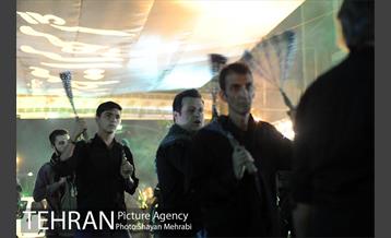 عزاداری شب تاسوعا در خیابان های تهران 3