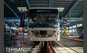 خط تولید اتوبوس های جدید شهری 7