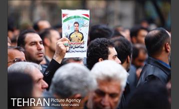 تشییع پیکر شهید آتش نشان سید احسان جامعی 22