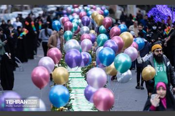 جشن تولد امام حسن (ع) در بلوار کشاورز 15