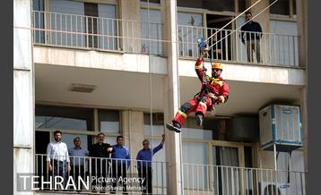 نمایشگاه عملیاتی سازمان آتش‌نشانی 11